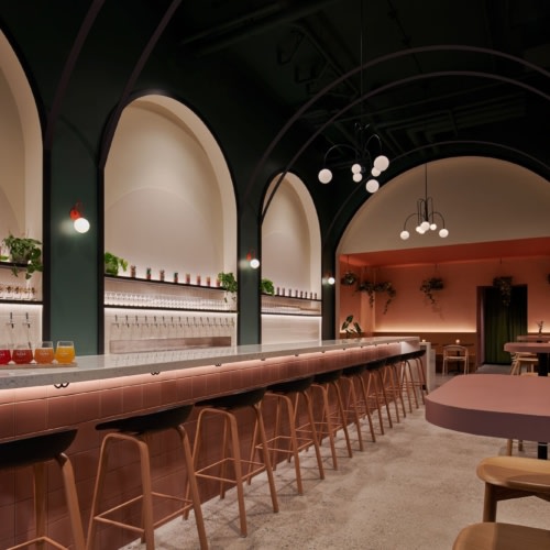recent TALEA’s Bryant Park Taproom hospitality design projects