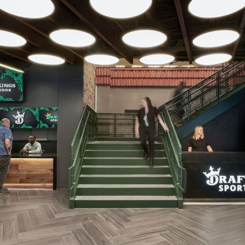 recent DraftKings Sportsbook at Wrigley Field hospitality design projects