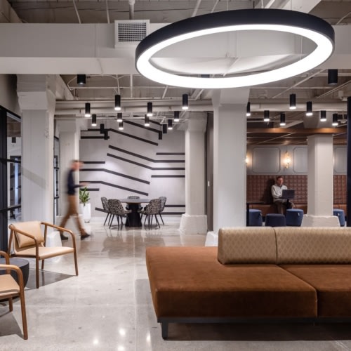 recent Colonial Warehouse Amenity Space hospitality design projects