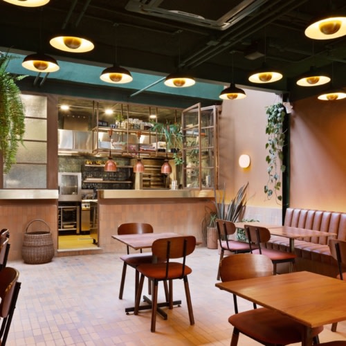 recent Feriae Restaurant hospitality design projects