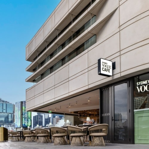 recent Vogue Café Sydney hospitality design projects