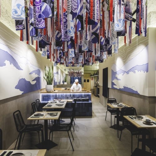 recent Asagumo-WA Restaurant hospitality design projects