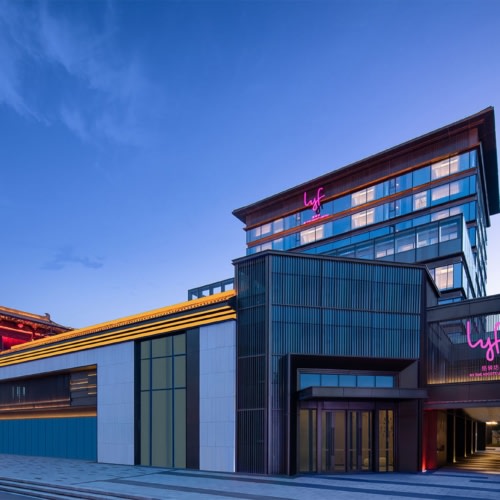 recent Xi’an lyf Hotel hospitality design projects