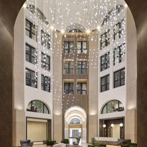 1001 Pennsylvania Avenue Lobby and Amenity Spaces