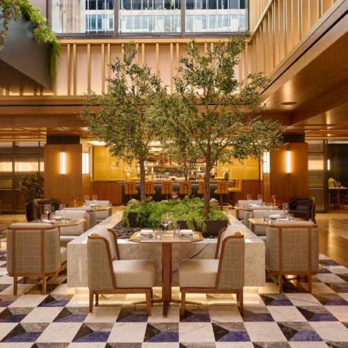 recent Paramount Club for Paramount Group hospitality design projects