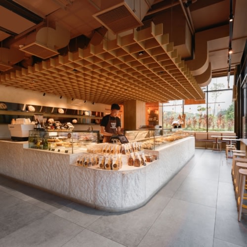 recent Baker & Cook and Plank Sourdough Pizza at Dairy Farm hospitality design projects