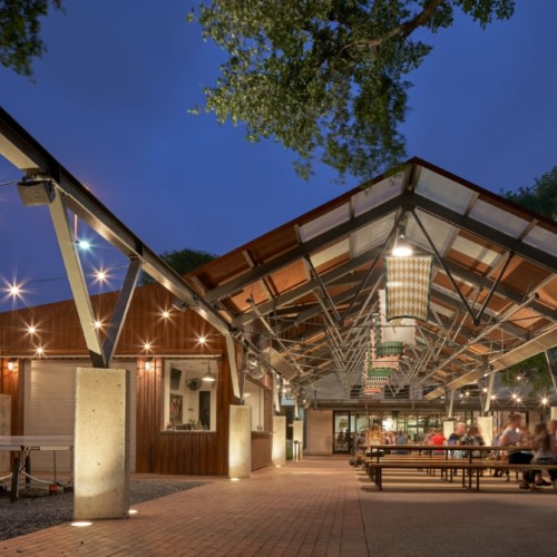 recent Easy Tiger at The Linc hospitality design projects