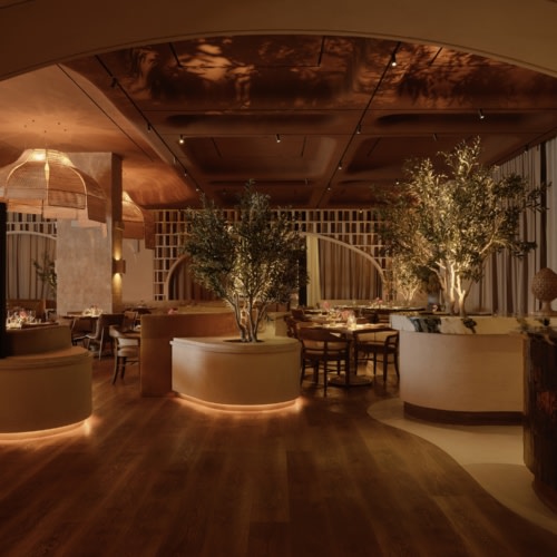 recent MIKA Restaurant hospitality design projects