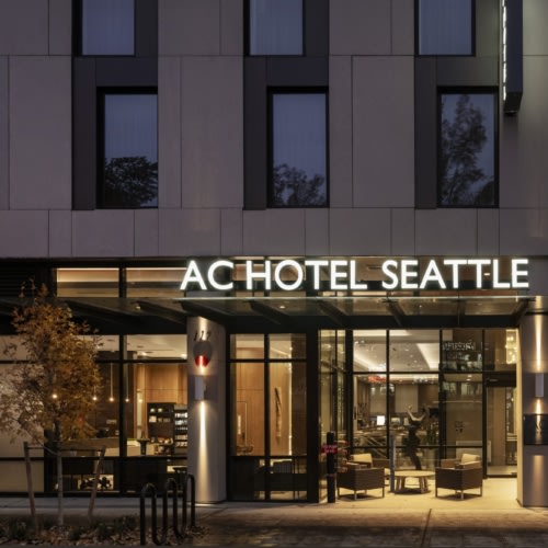 recent AC Hotel Seattle Downtown hospitality design projects