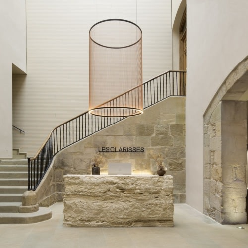 recent Les Clarisses Hotel hospitality design projects