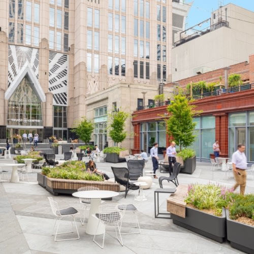 recent Truist Center Plaza and Lobby Renovation hospitality design projects