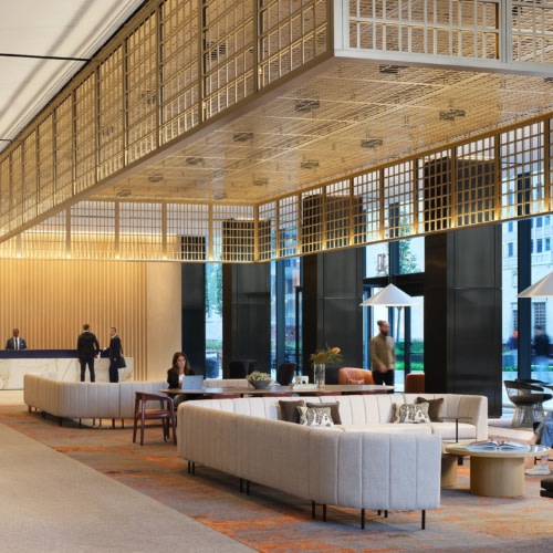 recent 10 & 120 South Riverside Plaza hospitality design projects