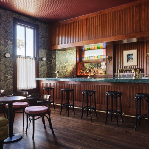 recent Loudmouth Pizza hospitality design projects