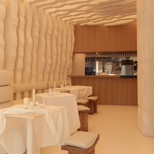 recent Egeo Restaurant hospitality design projects