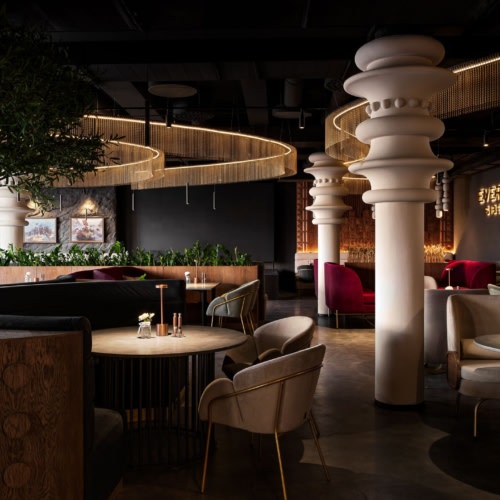 recent Everest Siberia Restaurant hospitality design projects