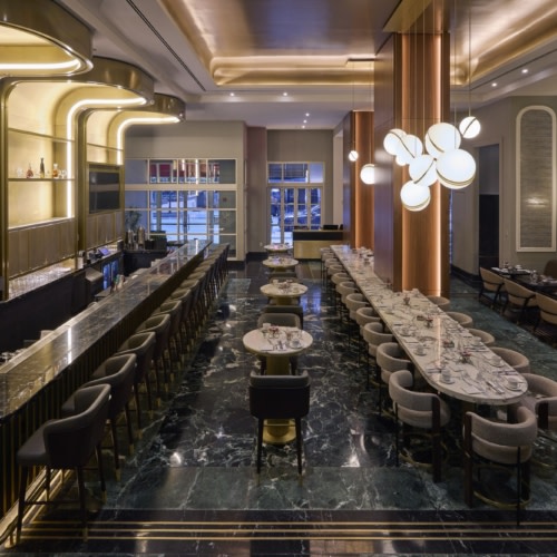 recent Sofitel New York hospitality design projects