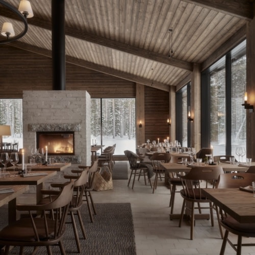 recent Jänkä Resort hospitality design projects