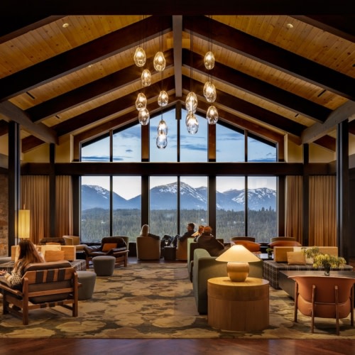 recent Suncadia Lodge Amenity Spaces hospitality design projects