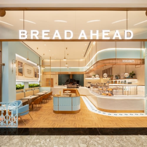 recent Bread Ahead hospitality design projects