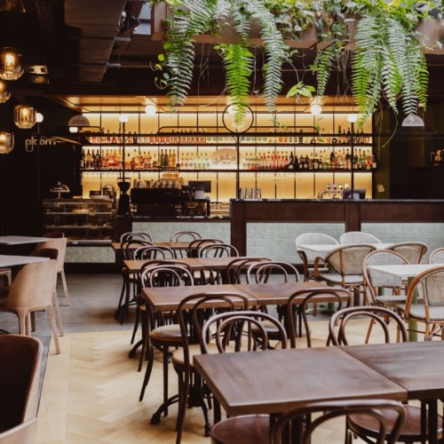 recent Kulinarna Kamienica Food Hall hospitality design projects