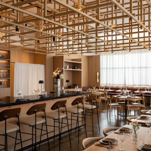 recent Cafe Vivant / Somm Cellars hospitality design projects