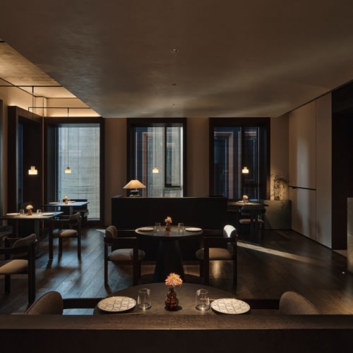 recent MOSS Restaurant hospitality design projects