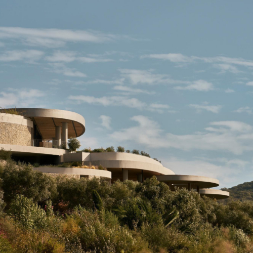 recent Mandarin Oriental, Costa Navarino hospitality design projects