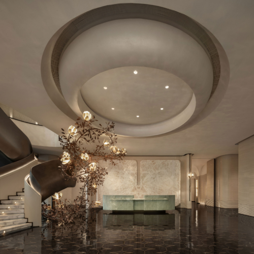 recent Chongqing Bay Clubhouse hospitality design projects