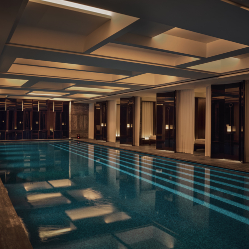recent Hotel Costes Spa hospitality design projects
