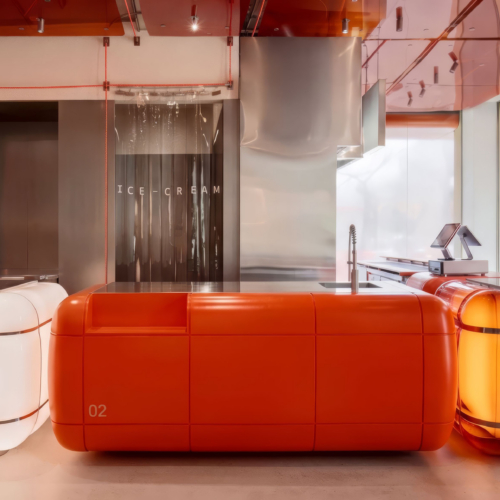 recent IYKYK smashburgers hospitality design projects